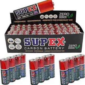 Supex R6 Aa Çinko Karbon Kalem Pil - 4 Adet