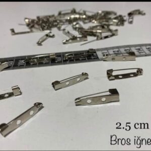 2.5 cm Broş İğne